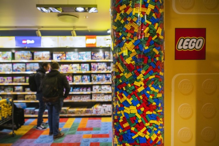 Lego sales reached a new high last year. ©AFP