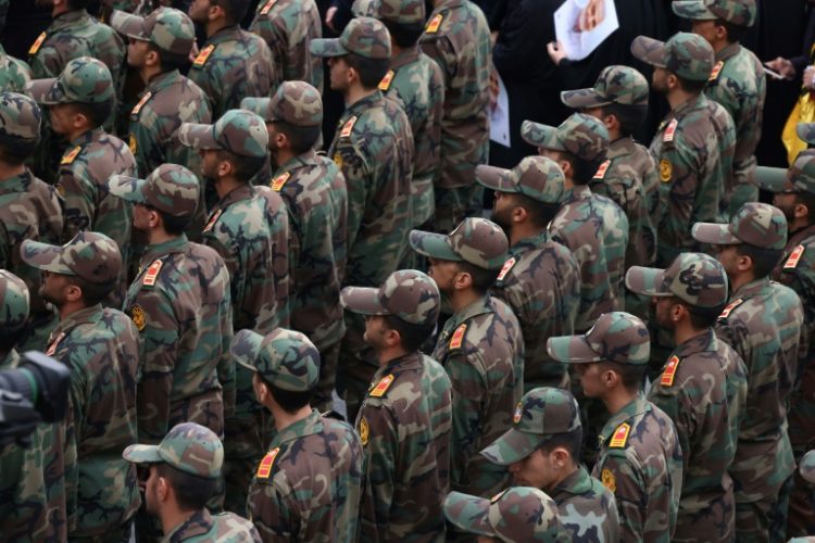 The US says Iran's central bank has provided support to the foreign arm of Iran's Islamic Revolutionary Guard Corps. ©AFP