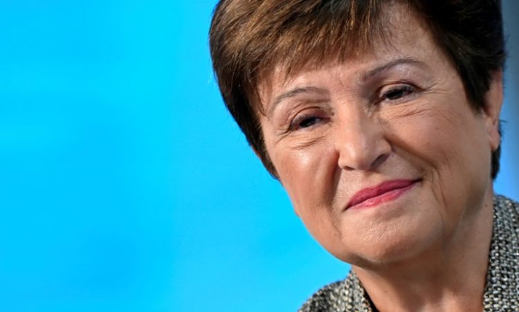 Kristalina Georgieva has said she would be honored to serve for a second five-year term at the helm of the Washington-based financial institution. ©AFP