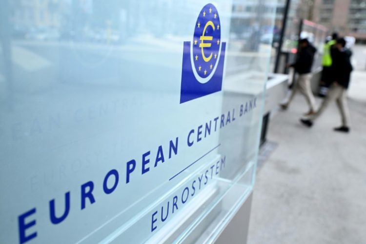 The European Central Bank is set to hold rates steady for a fourth-straight meeting. ©AFP