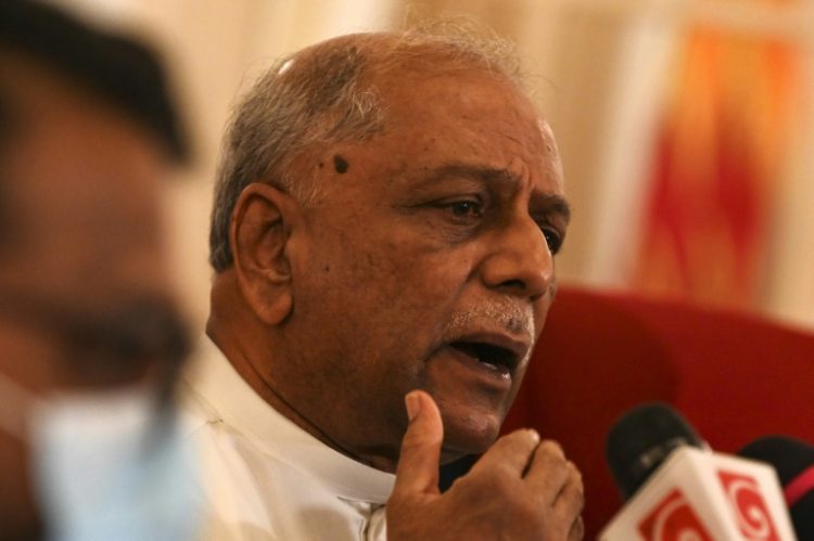 Sri Lankan Prime Minister Dinesh Gunawardena is in Beijing, the island's biggest bilateral creditor, seeking a debt restructuring deal crucial to maintaining an IMF bailout programme. ©AFP