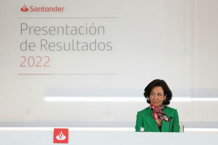 As executive chairperson of Santander bank, Ana Botin is one of the few women to lead a major company in Spain. ©AFP