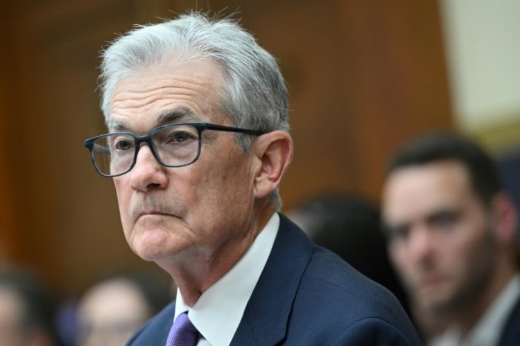 The Fed will publish updated economic forecasts alongside its rate decision Wednesday. ©AFP