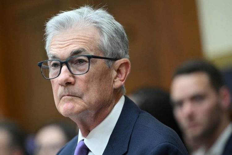 Powell said the Fed needs to see more data before deciding if to cut interest rates. ©AFP