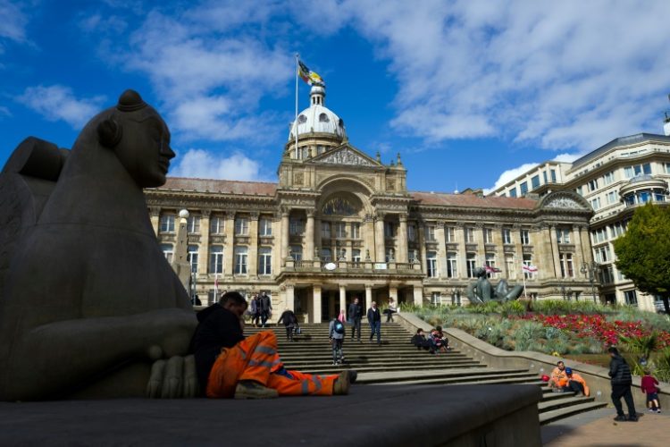 Birmingham City Council revealed last year it had a £300 million hole in its budget. ©AFP