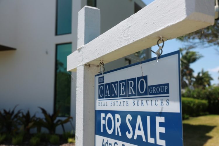 Sales of previously owned homes rose 9.5 percent in February from a month prior, said the National Association of Realtors. ©AFP
