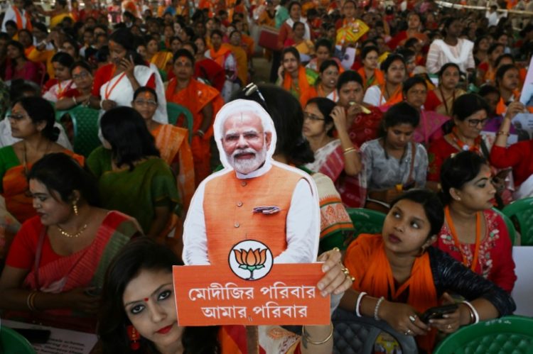 India's ruling Bhartiya Janata Party (BJP) was far and away the single biggest beneficiary of the electoral bond scheme. ©AFP