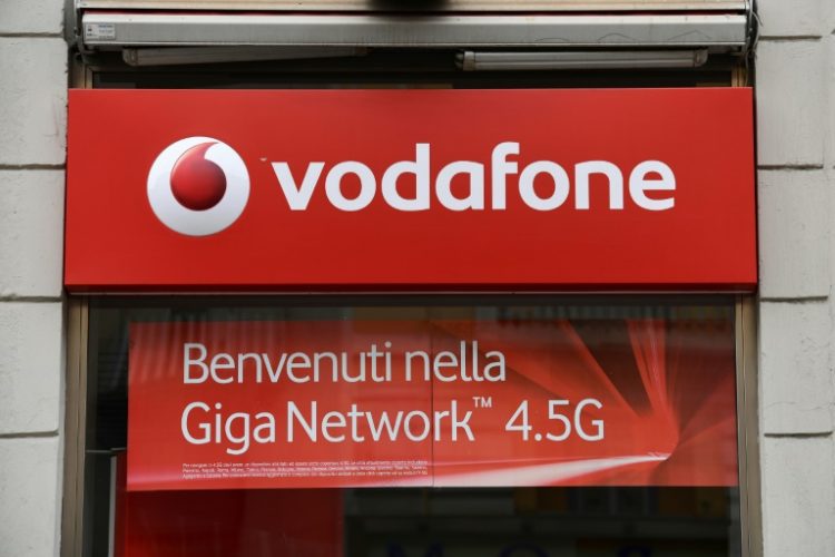 Vodafone plans to return four billion euros to shareholders following the sale of its Italian and Spanish units. ©AFP