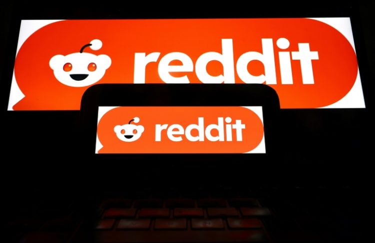 Reddit is siloed into about 100,000 subject-focused chatrooms known as subreddits, making it more specialized and a place where posts are less prone to going viral. ©AFP