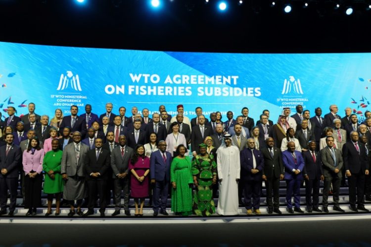 WTO trade ministers gathered in Abu Dhabi. ©AFP