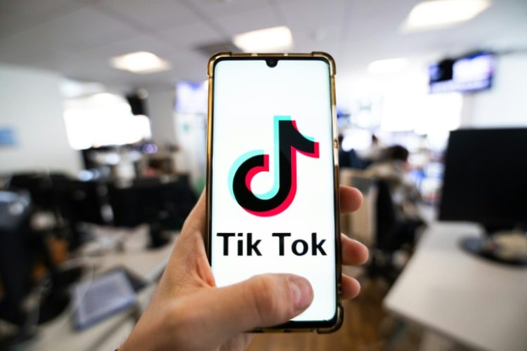 The proposed ban on TikTok in the United States has been tied to aid for Ukraine, Israel, and Taiwan, which could ease its passage by both chambers of the US Congress. ©AFP