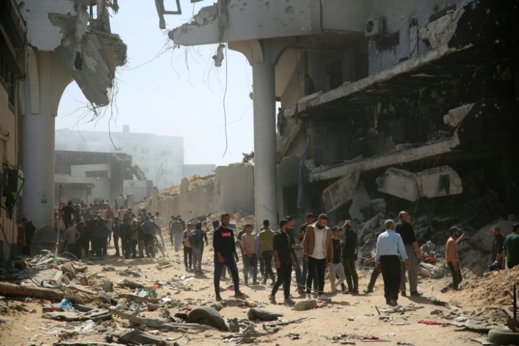 The World Bank estimates the damage to Gaza's critical infrastrure at around $18.5 billion. ©AFP
