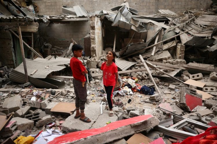 The war in Gaza is set to dominate a World Economic Forum meeting being held in Saudi Arabia. ©AFP