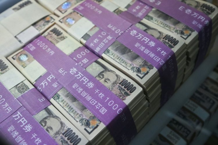 Traders are keeping tabs on Tokyo after the yen hit a fresh 34-year low against the dollar. ©AFP