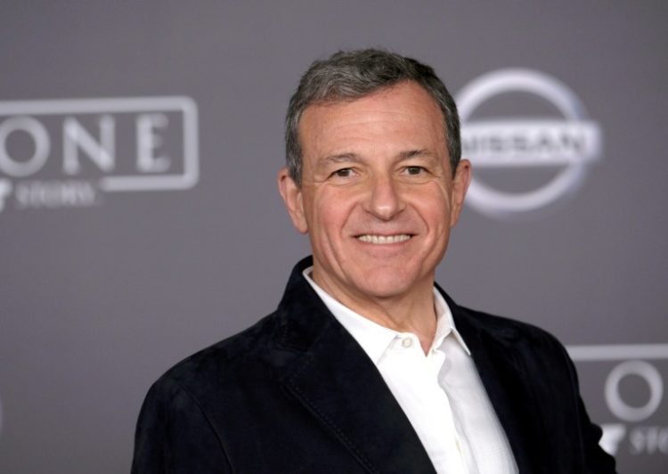 Disney CEO Bob Iger came back to lead the company after his hand-picked successor was fired in November 2022. ©AFP