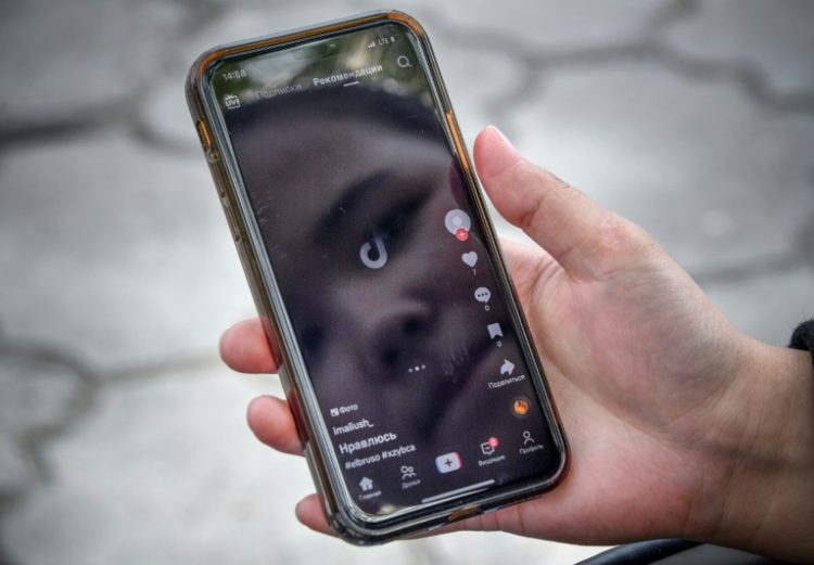 Kyrgyzstan this week blocked TikTok after its security services expressed concern over its impact on children's wellbeing. ©AFP