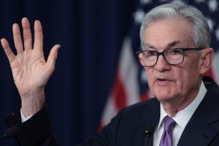 Traders are keenly awaiting the Federal Reserve's policy decision  and boss Jerome Powell's comments on the outlook. ©AFP