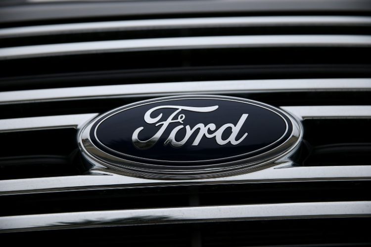 Ford results were boosted by strong fleet sales that offset weakness in electric autos . ©AFP