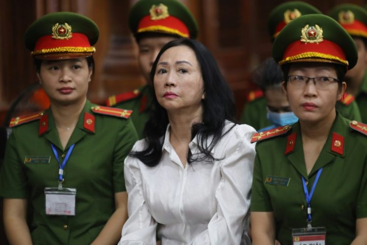 Truong My Lan, chair of major developer Van Thinh Phat, was found guilty of embezzling cash from Saigon Commercial Bank (SCB) over the course of a decade. ©AFP