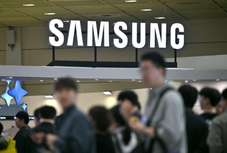 Samsung said a focus on "high-valued-added products" played a major role in its Q1 bounceback. ©AFP