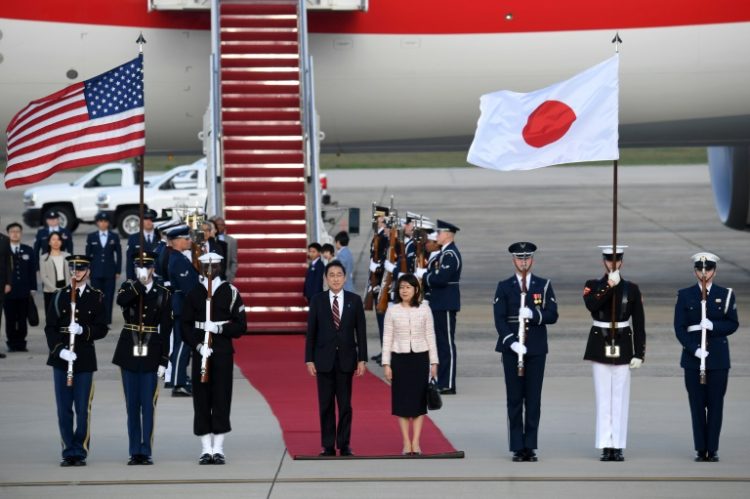 The announcement coincides with Japanese Prime Minister Fumio Kishida's visit to Washington, underscoring Tokyo's commitment to becoming a major AI power. ©AFP