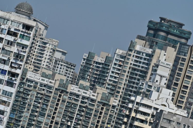 The crisis in China's vast property sector has been a major drag on the country's economy. ©AFP