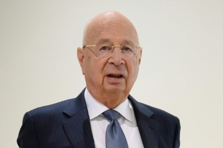 Klaus Schwab spent 40 years at the top of the WEF. ©AFP