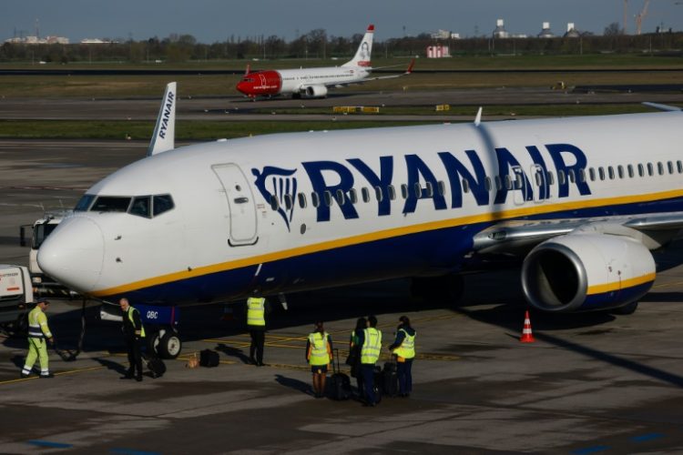 The Dublin-based carrier said demand rose nine percent to almost 184 million passengers. ©AFP