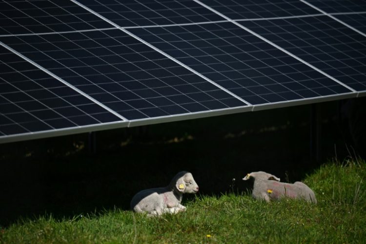 The EU wants to build up its renewable energy to reduce greenhouse gas emmissions . ©AFP