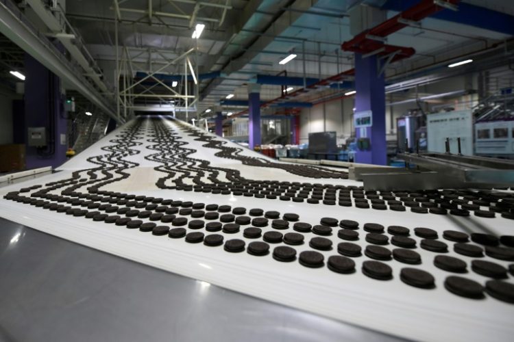 Aside from Oreo, Mondelez also owns Philadelphia cream cheese, Ritz crackers and Tuc salty biscuits. ©AFP