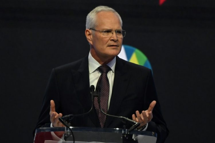 ExxonMobil CEO, Darren Woods accused climate activists of abusing the shareholder proposal system. ©AFP