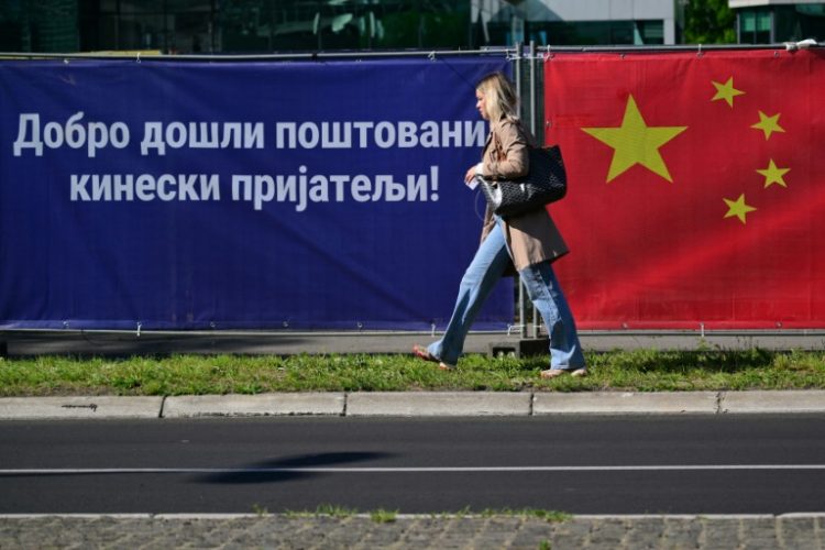 In Belgrade, the Chinese leader will meet with President Aleksandar Vucic for a series of closed-door meetings. ©AFP