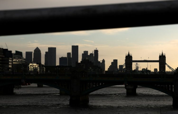 The UK economy grew 0.6 percent in the first quarter.. ©AFP