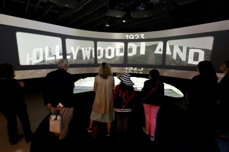 'Hollywoodland: Jewish Founders and the Making of a Movie Capital' traces the origins of the movie studio system in America's center of filmmaking. ©AFP