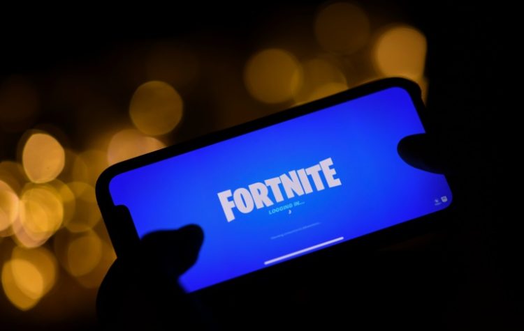 Fortnite is free to download but offers paying services. ©AFP