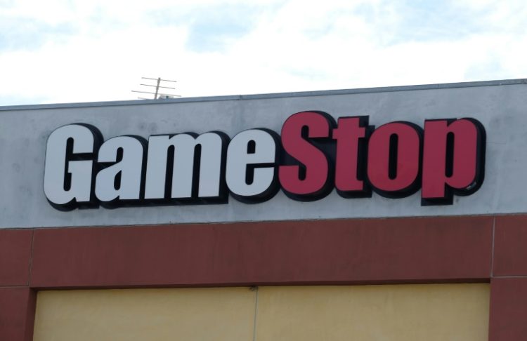 Shares in GameStop, the company at the center of the 2021 'meme stock' phenomenon, are soaring again. ©AFP