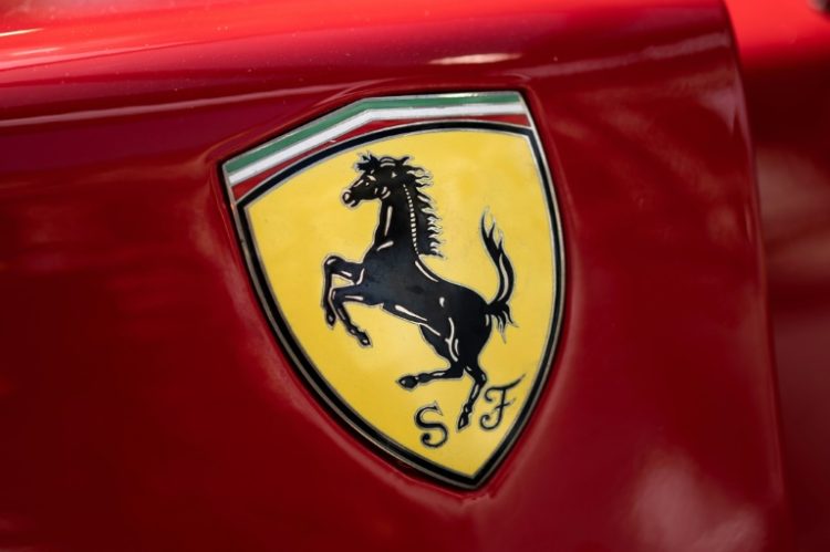 Ferrari reported a double digit rise in first quarter profits but its shares slid. ©AFP