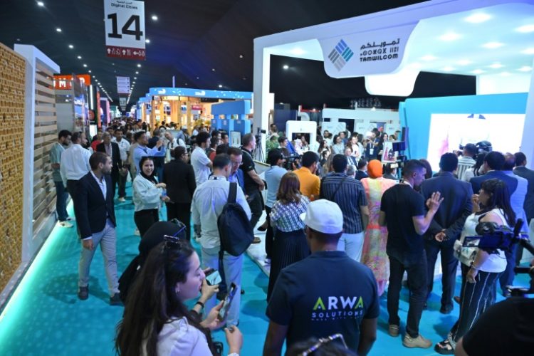 At the GITEX Africa fair in the Moroccan city of Marrakesh this week, innovations in remittances and healthcare that cater to the continent's demands underscored the thriving sector. ©AFP