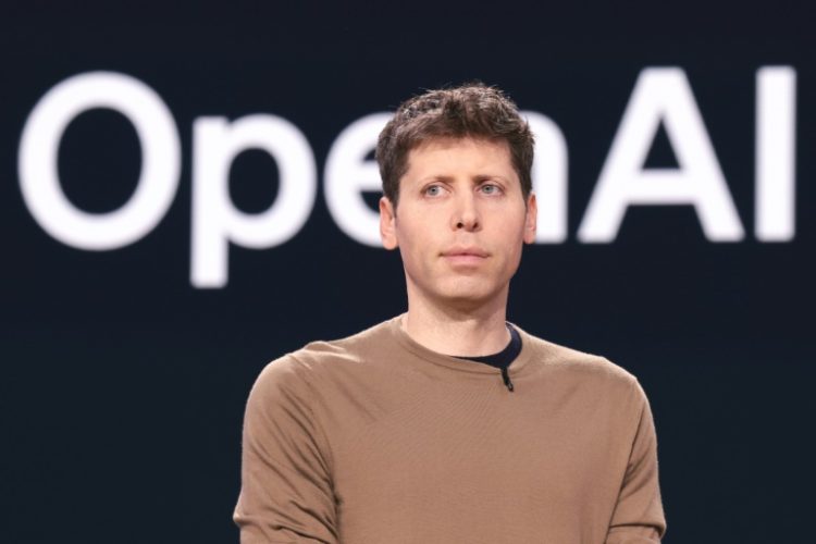 The open letter criticizing AI transparency comes amid questions about OpenAI CEO Sam Altman's corporate leadership . ©AFP