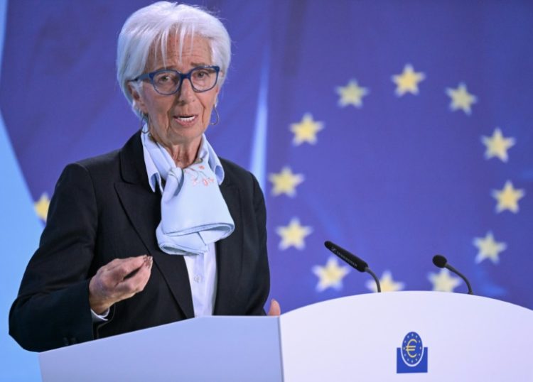 Investors will be keenly watching to see if ECB president Christine Lagarde provides any guidance about the pace of cuts going forward. ©AFP