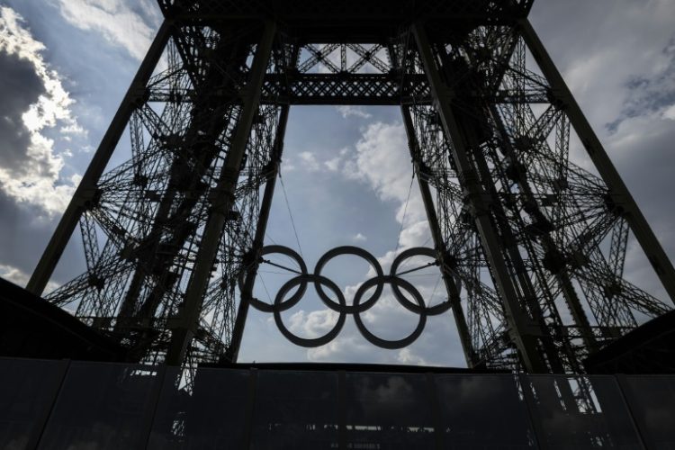 Nike promised 'bold' storytelling at the upcoming Olympics in Paris, but shares tumbled on the company's lowered outlook. ©AFP