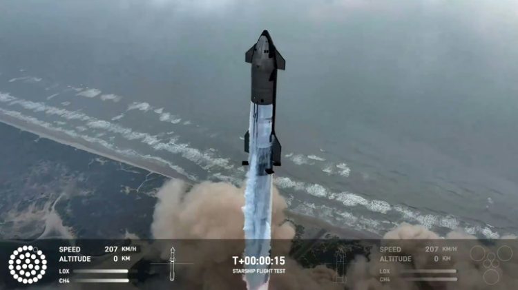 The most powerful launch system ever built blasted off from Starbase in Boca Chica, Texas at 7:50 am (1250 GMT); more than two million people followed along on a live stream on X  . ©AFP