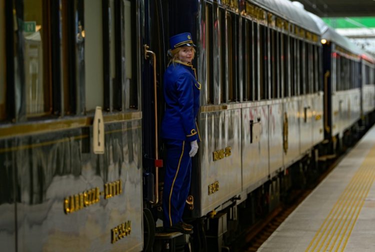 LVMH operates the Venice Simplon-Orient-Express luxury train service through its subsidiary, Belmond. ©AFP