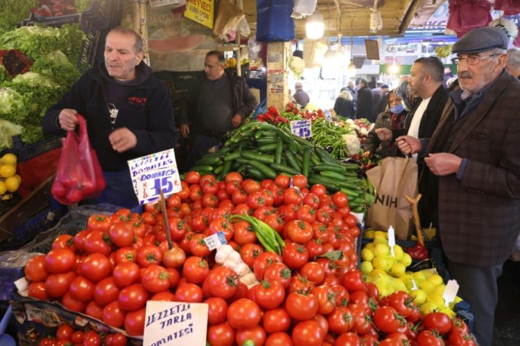 President Recep Tayyip Erdogan dropped his opposition to interest-rate hikes to combat soaring consumer prices. ©AFP