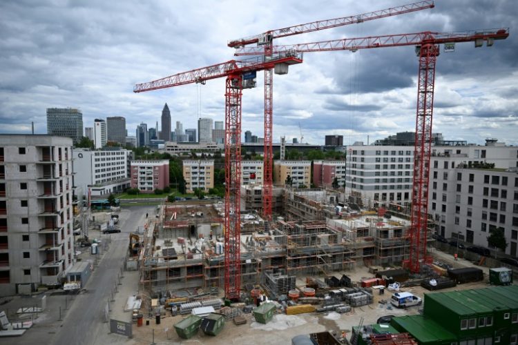 Property developers in Germany are hoping that an expected drop in interest rates will help the ailing sector. ©AFP