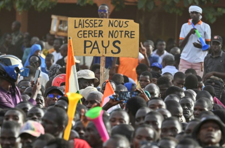 Niger's military rulers have have broken ties with France, the former colonial power and traditional partne. ©AFP