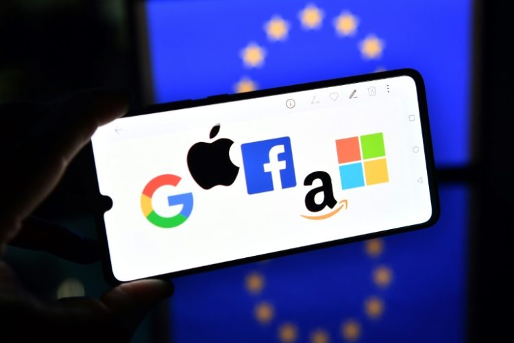 Tech giants have been targeted by the EU for a number of allegedly unfair practices. ©AFP