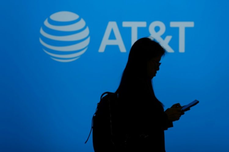 According to AT&T, the data downloaded by the hackers did not include the content of calls and messages, nor personal information such as names or social security numbers. ©AFP