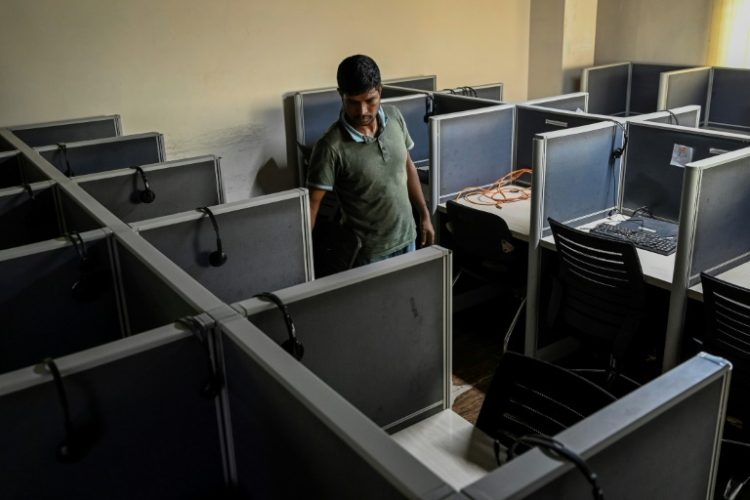 Bangladesh's outsourcing firms face closures and redundancies after the government imposed an internet blackout to quell protests. ©AFP