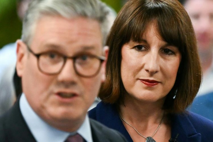 Keir Starmer appointed Rachel Reeves as his finance minister - the first woman in the role. ©AFP